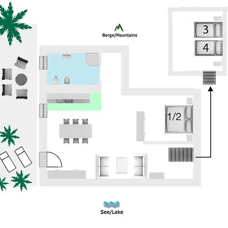 Giardino Sul Lago Sp - Arancio Ferienwohnung *